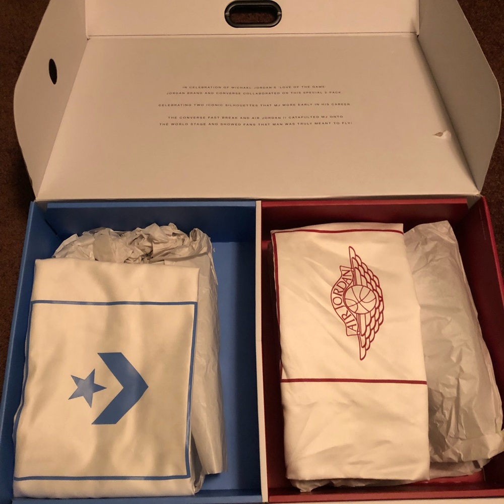 Jordan 2 and Converse *Limited Edition* two pack